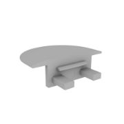 Obrazek Zaślepka profilu INLINE MINI XL szara