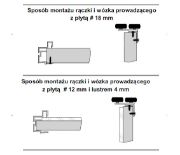 Obrazek Rączka FAWORYT 16/18 II czarny mat L-2,70m