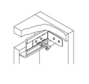 Obrazek Profil uchwytowy L czarny mat L-2,5m
