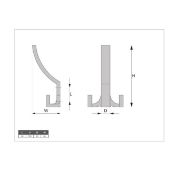 Obrazek Wieszak WM-041 P2 czarny