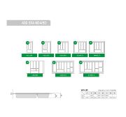 Obrazek Wkład do szuflad STANDARD 60/430 metalik
