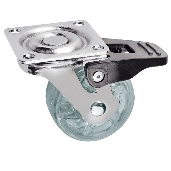 Obrazek Kółko meblowe SHIFT 50 z hamulcem