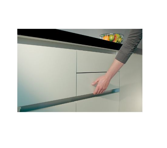 Obrazek Profil uchwytowy U czarny mat L-2,5m