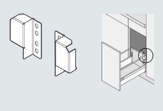 Obrazek ZRR.5200 uniwersalny uchwyt relingu szary