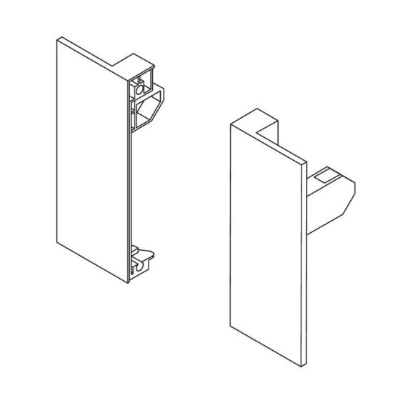Obrazek Mocowanie front wewnętrzny H-84 antracyt MATRIX