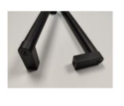 Obrazek Uchwyt Z409-160 czarny mat