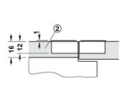 Obrazek Zawias do barku z regulacją w 3 płaszczyznach