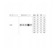 Obrazek Uchwyt 2576-128 czarny