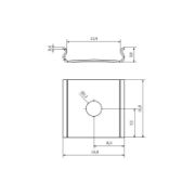 Obrazek Uchwyt montażowy profili LED
