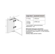 Obrazek Mechanizm do zawiasów puszkowych PTO+H 20 kg