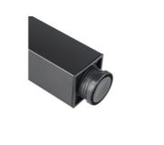 Obrazek Noga kwadratowa 60x60 H-710mm czarna