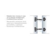 Obrazek Zawias T-type Glissando 110° wewnętrzny