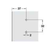 Obrazek Prowadnik Duomatic krzyżakowy reg.mimośrodowa  H-3