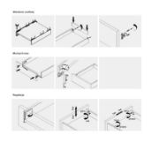 Obrazek Szuflada Alto SlimQ H-185 biała 500 wysuw 3/4