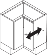 Obrazek 79T8500 zawias do drzwi składnych