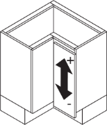 Obrazek 79T8500 zawias do drzwi składnych