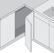 Obrazek 79T8500 zawias do drzwi składnych