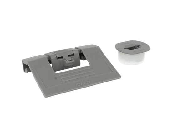 Obrazek ZIF.80M7 uchwyt szuflady + zabierak wew. szary