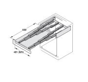 Obrazek Stół wysuwany udźwig 100 kg Hailo Rapid 3845 500mm