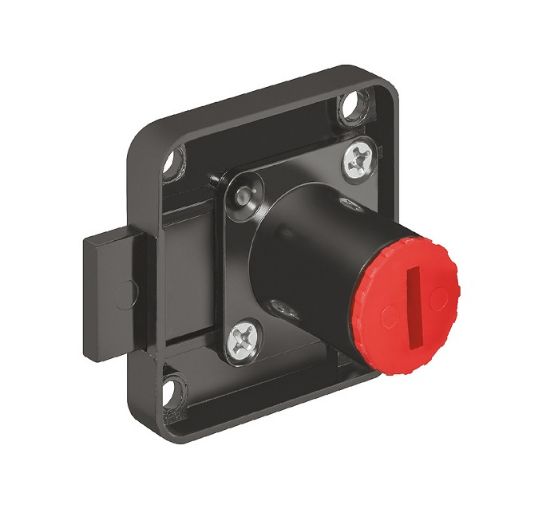 Obrazek Zamek wierzchni Symo3000 lewy 18/22 czarny