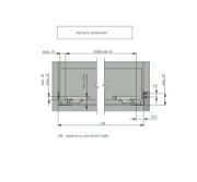 Obrazek Prowadnica Modern Slide PRO 3D L-450