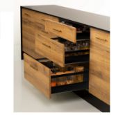 Obrazek Szuflada MATRIX S35 L-270 czarny 35kg.