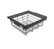 Obrazek Szuflada Elite z koszem drucianym 600 mm antracyt