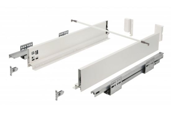 Obrazek Szuflada AXISPRO push to open 350mm biała H84