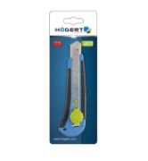 Obrazek Nóż z ostrzem łamanym 18mm, blokada z kółkiem