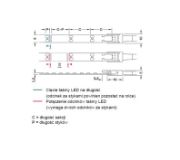 Obrazek Taśma LED 2072 5000K 12V/2,4W 120 diod/m  op=5m