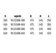 Obrazek Kosz cargo dolny 400 1 poziom linia PRO