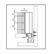 Obrazek Szuflada SEVROLLBOX SLIM L-350 H-116 biały
