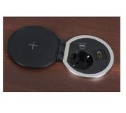 Obrazek SAMBO BOX gniazdo z USB+ ładowarka indukcyjna