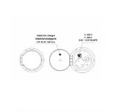 Obrazek SAMBO BOX gniazdo z USB+ ładowarka indukcyjna