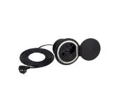 Obrazek SAMBO BOX gniazdo z USB+ ładowarka indukcyjna