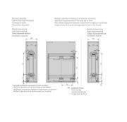 Obrazek Kosz MovixPro 200mm 2poz antracyt