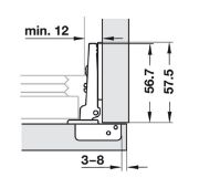 Obrazek Zawias do lodówki
