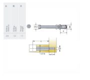 Obrazek Trzpień COMBI 7x34mm op=100szt.