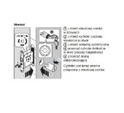 Obrazek Zamek hakowo-ryglowy wpuszczany Symo dormas 22mm