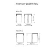 Obrazek Sortownik Unico 500 2x15L