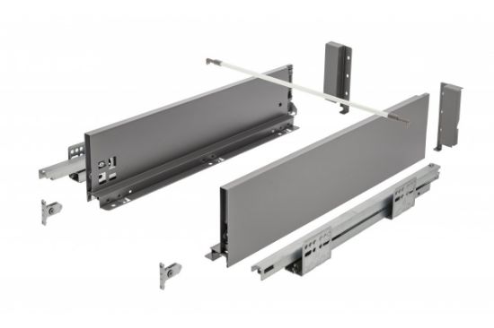 Obrazek Szuflada AXISPRO push to open 550mm antracyt H116