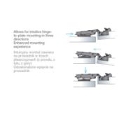 Obrazek Zawias T-type 110° uzupełniający