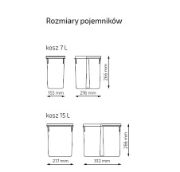 Obrazek Sortownik Unico 800 3x15L