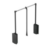 Obrazek Pantograf 2004 10kg 440-610mm czarny/chrom