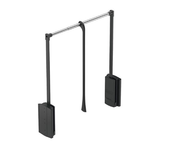 Obrazek Pantograf 2004 10kg 440-610mm czarny/chrom