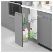 Obrazek Cargo 2-poziomy 30cm Starax prawe chrom prow.BLUM