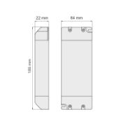 Obrazek Zasilacz BASIC do LED 50W 12V DC bez przewodów
