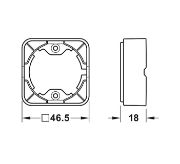 Obrazek Ładowarka USB Loox5  USB-A / USB-C 24V czarna