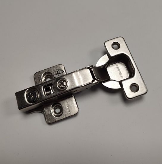 Obrazek Zawias Metalla PRO nakładany z/h + prowadnik