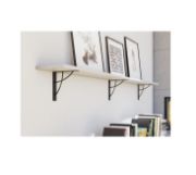 Obrazek Podpórka do półki  NEO 18x18cm czarny mat